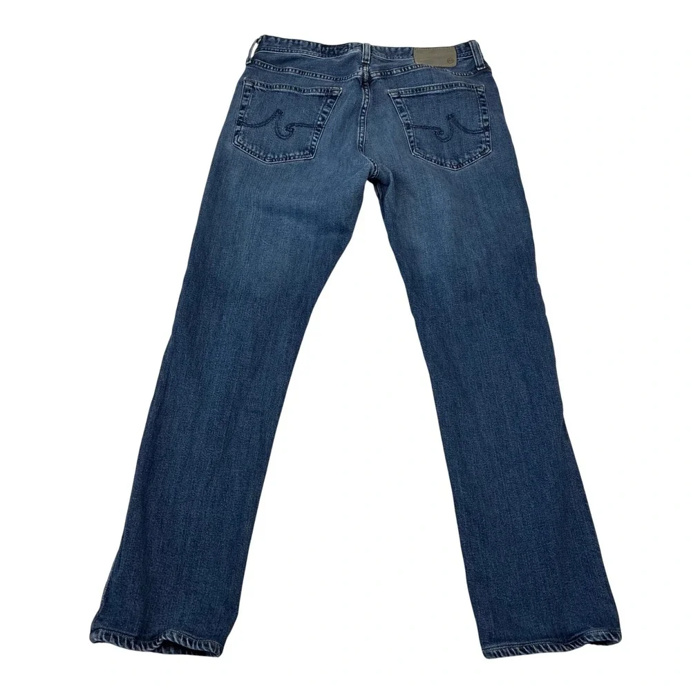 AG Adriano Goldschmied Everett Jeans Mens 33x30 Slim Straight Japanese Fabric